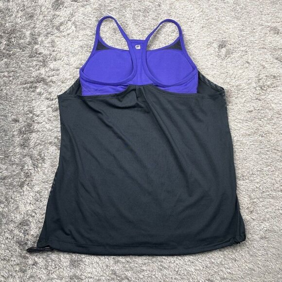 Fabletics Norwalk Tank Purple Zebra NEW - Picture 3 of 10